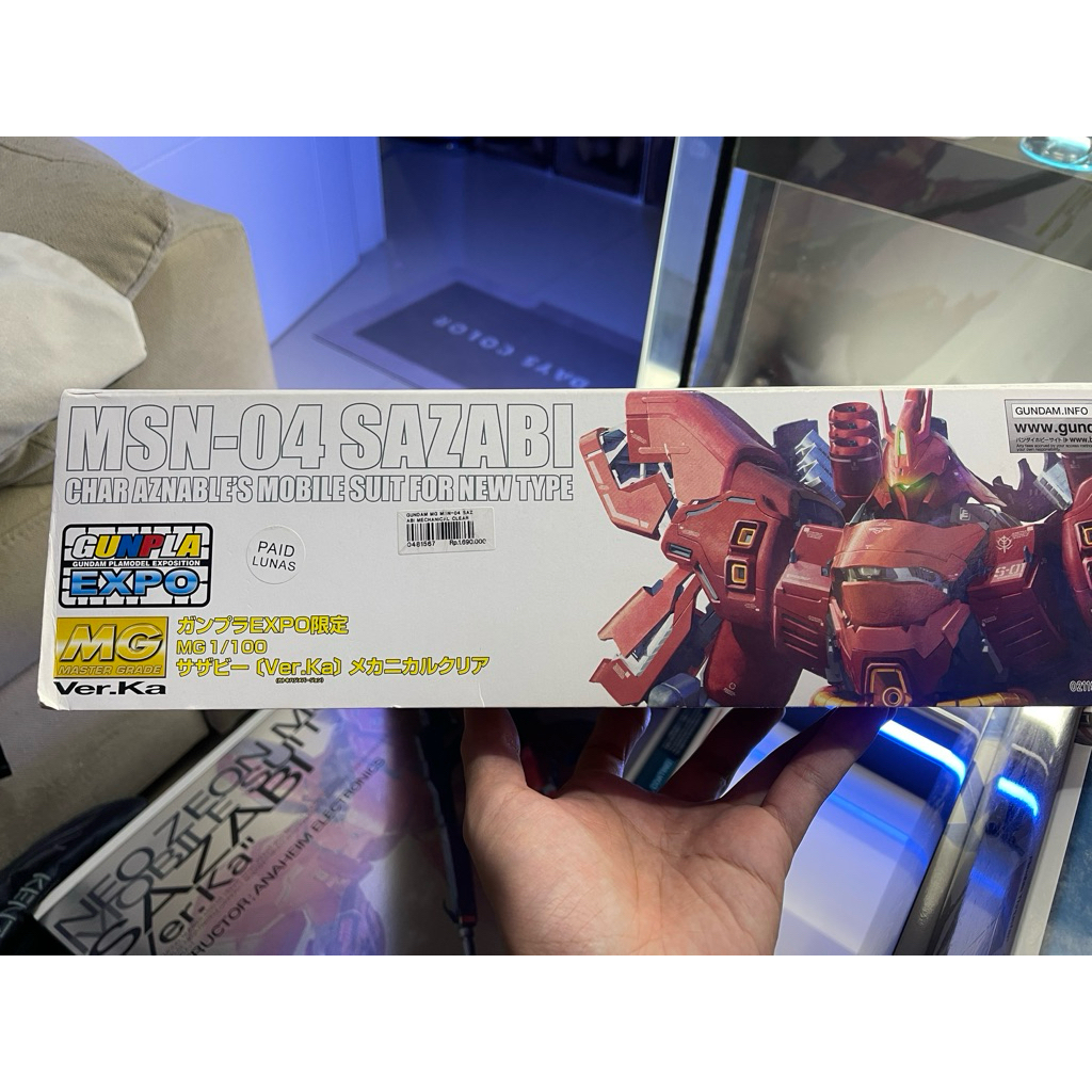 mg sazabi clear expo