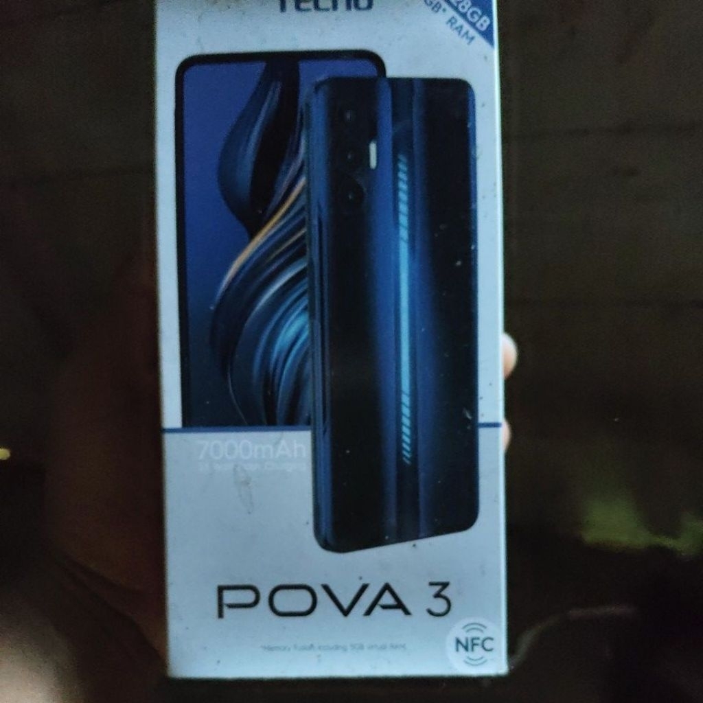 TECNO POVA 3 RAM 6+3 128GN