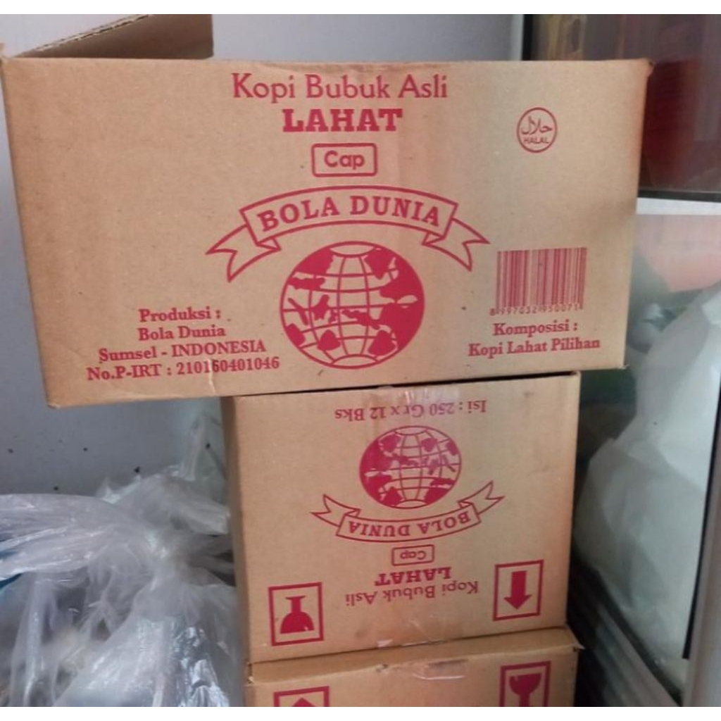 

Kopi Bubuk Cap Bola Dunia Lahat