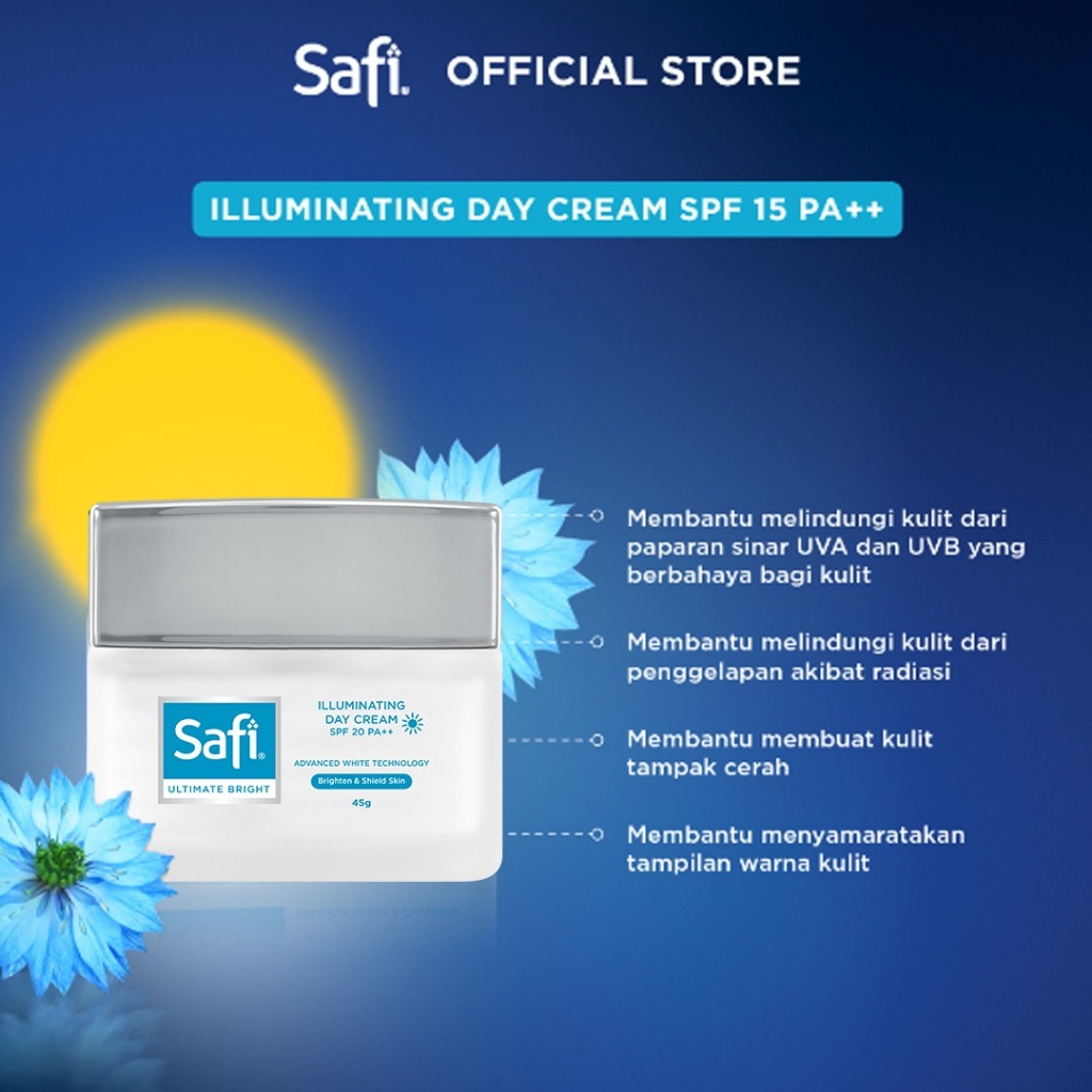 SAFI Ultimate Bright Illuminating Day Cream SPF20 PA ++ / SAFI Day Cream