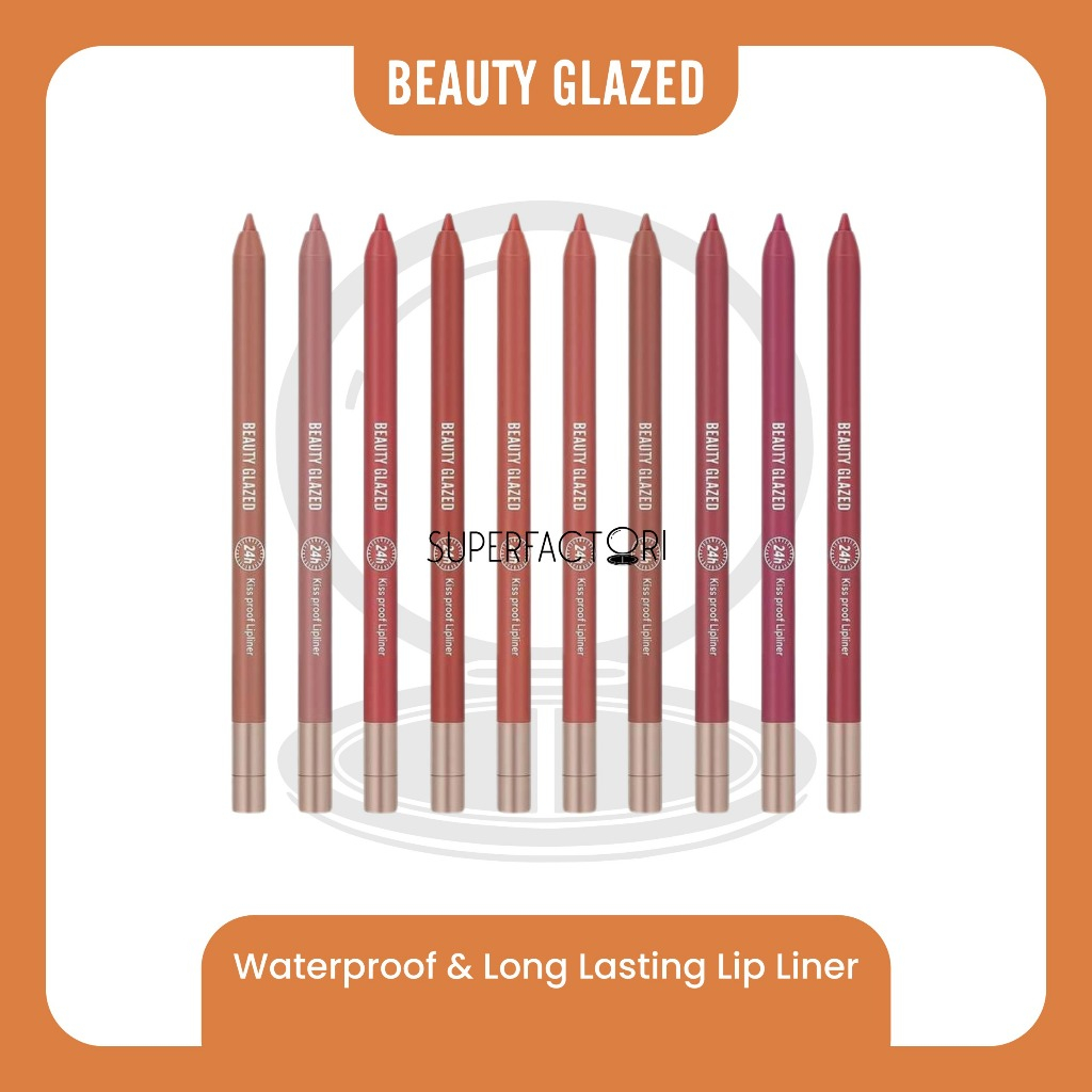 (READY STOCK) Beauty Glazed Waterproof & Long Lasting Lip Liner