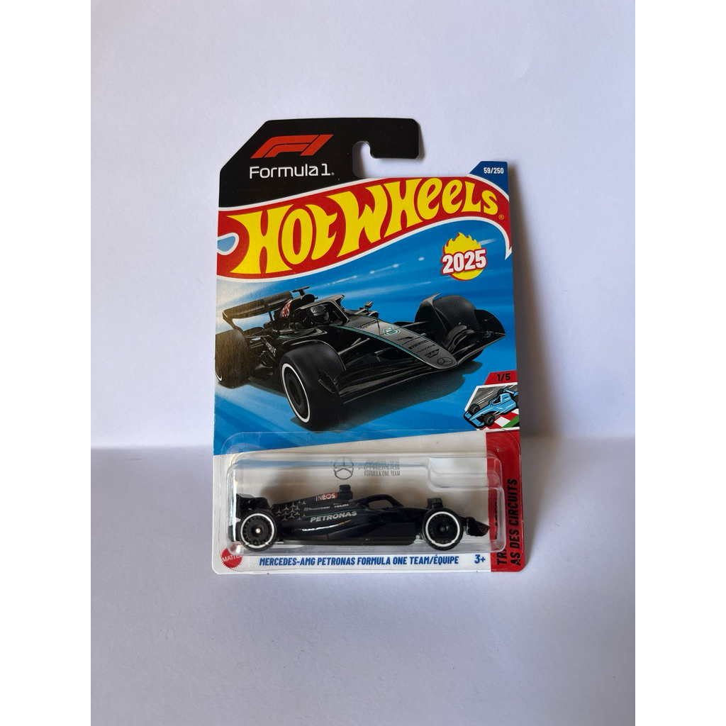 Hotwheels F1 Mercedes-amg petronas team equipe