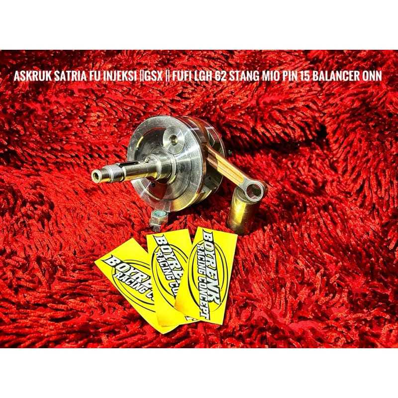 ASKRUK KRUK AS SATRIA FU INJEKSI|GSX|FU-FI - LANGKAH 62 & 66| DAUN BULAT- BOYRENK RACING CONCEPT