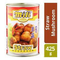 

[oddsolshop] pekanbaru/Mili Straw Mushroom 425GR / Jamur dalam Kaleng