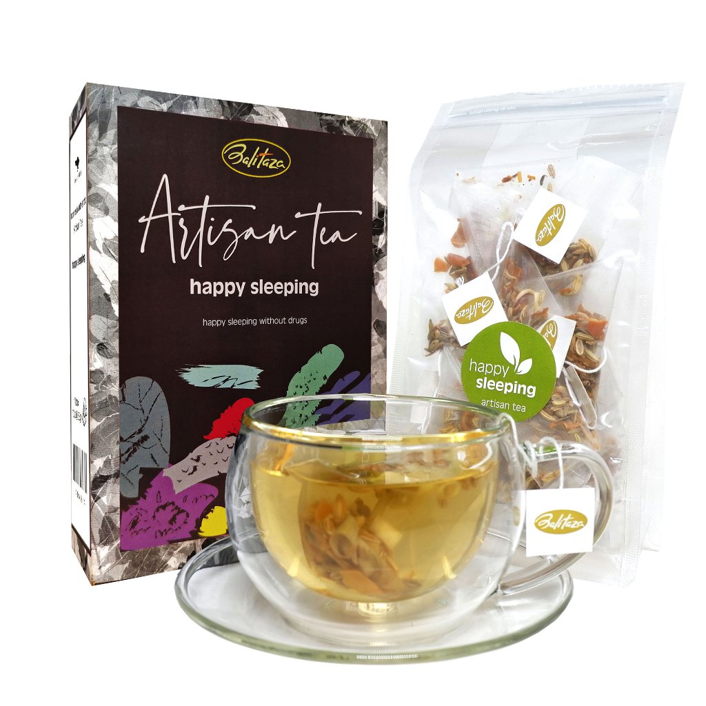 

Balitaza Happy Sleeping Tea 25gr (10 Tea bags) - Good night tea - Teh Balitaza - Balitaza artisan tea