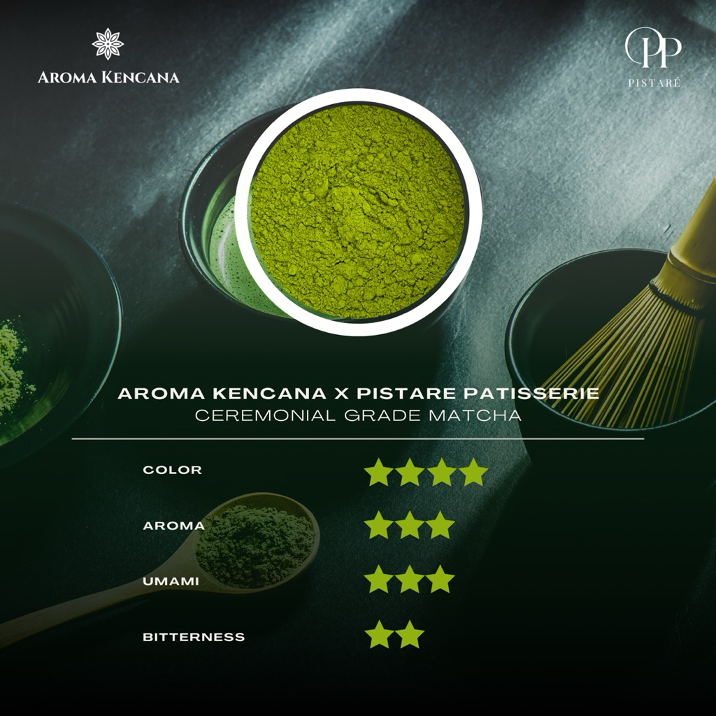 

Forcysn Ceremonial Grade Matcha Ia Powder/Bubuk Matcha Asli 100% Dari Jepang Kemasan Repack