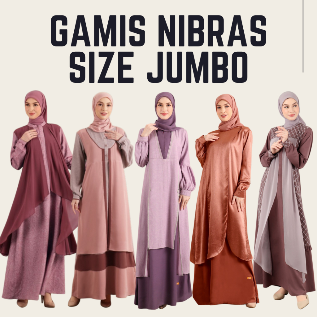 BAJU GAMIS JUMBO BIG SIZE OVERSIZED TERBARU 2024 LD 120 130 140 - BEST SELLER BUSANA MUSLIM SARIMBIT