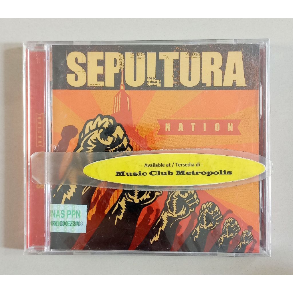 CD SEPULTURA - NATION IMPORTED USA