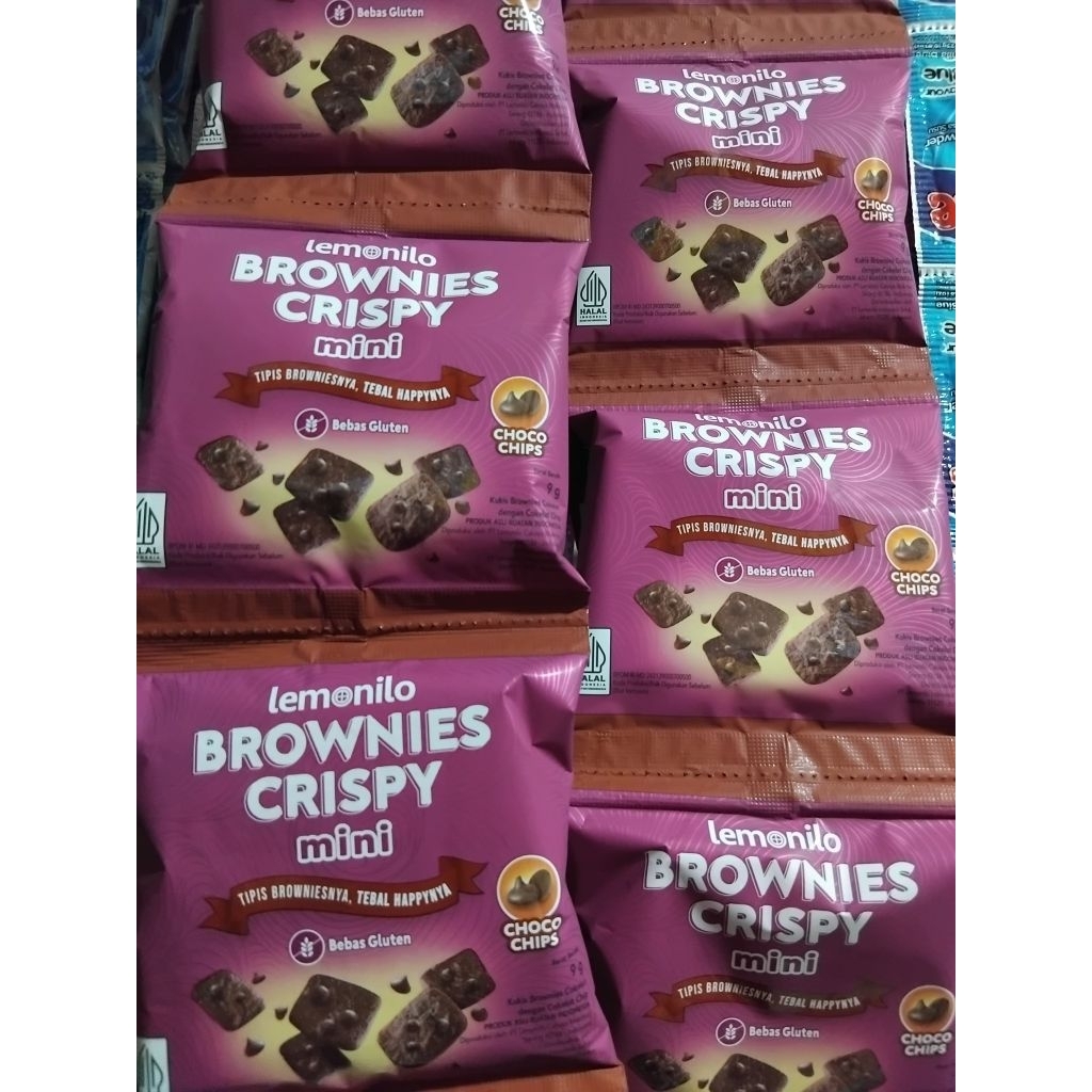 

Lemonilo Brownies Crispy Mini (1rcg isi 10pcs)