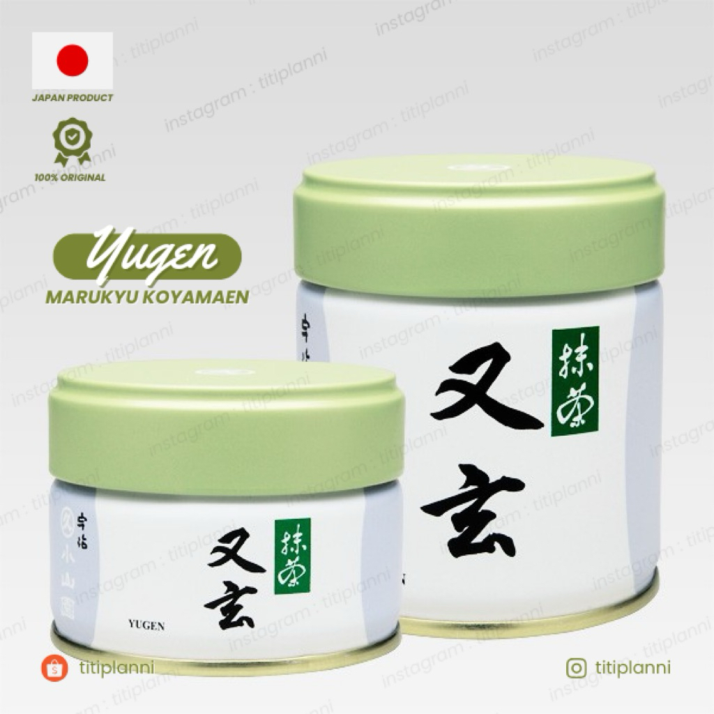 

[READY STOCK] 100% Original Jepang Matcha Ceremonial Marukyu Koyamaen Grade Yugen