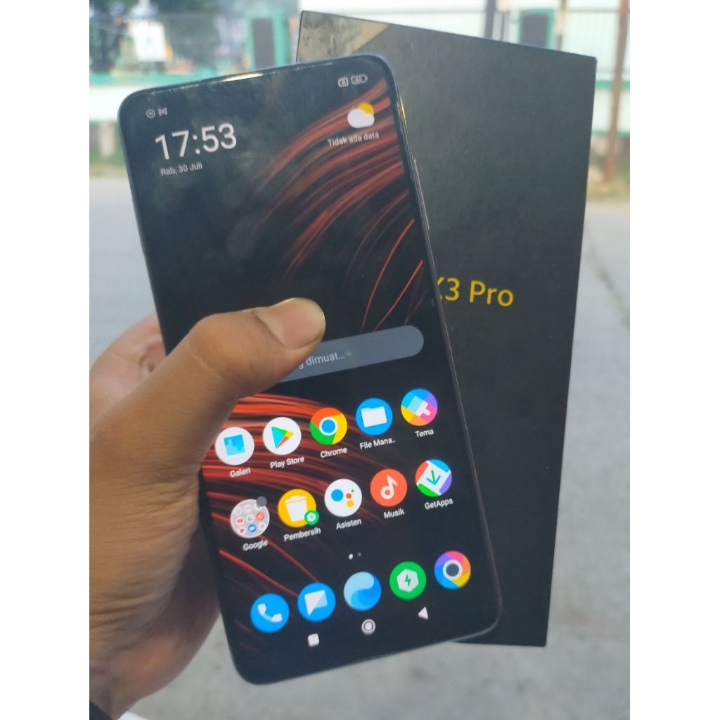 poco x3 pro 6+2/128 GB Snapdragon 860 Fullset - Gaming gahar Second normal