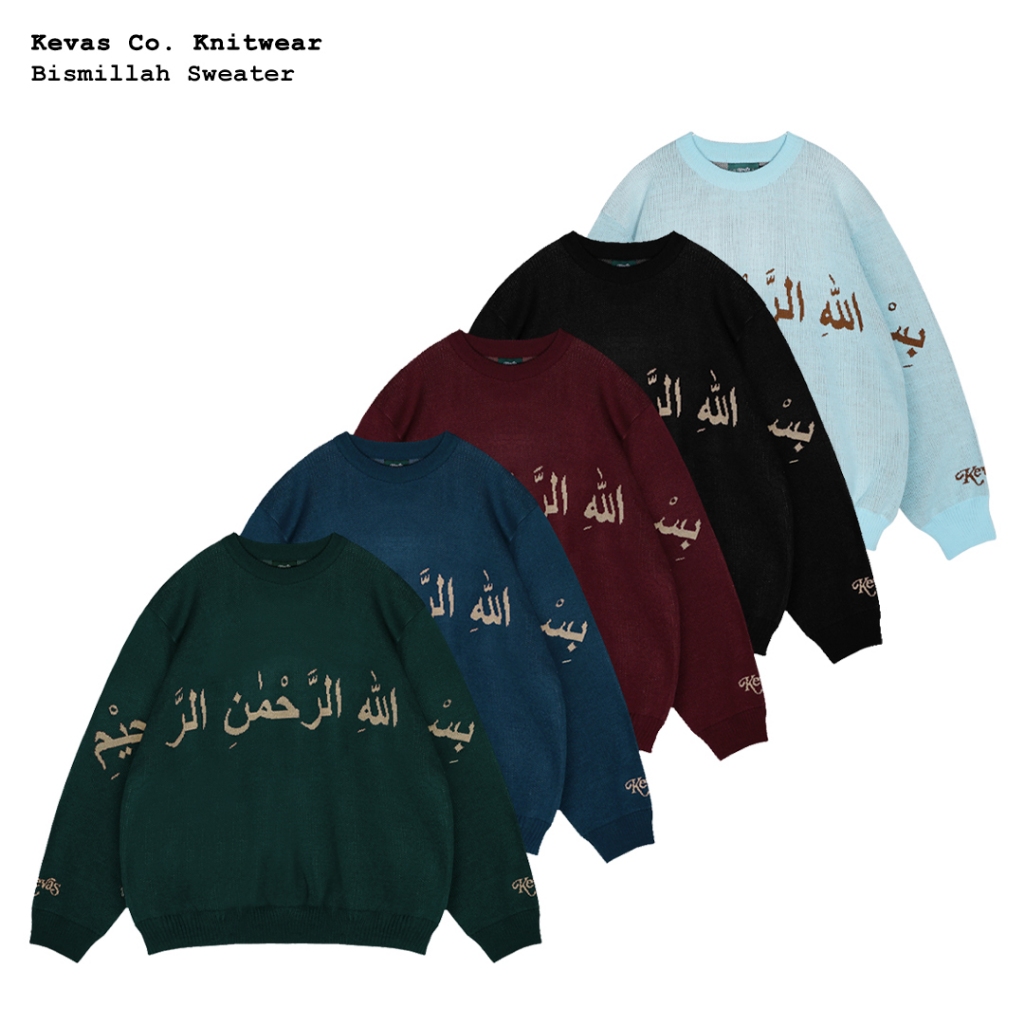 Kevas Bismillah Knitted Sweater