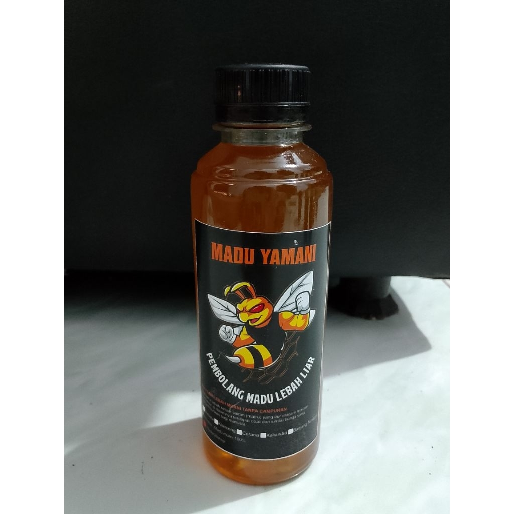 

Madu lebah liar jenis klanceng asli 100% tanpa campuran ukuran 250 ML