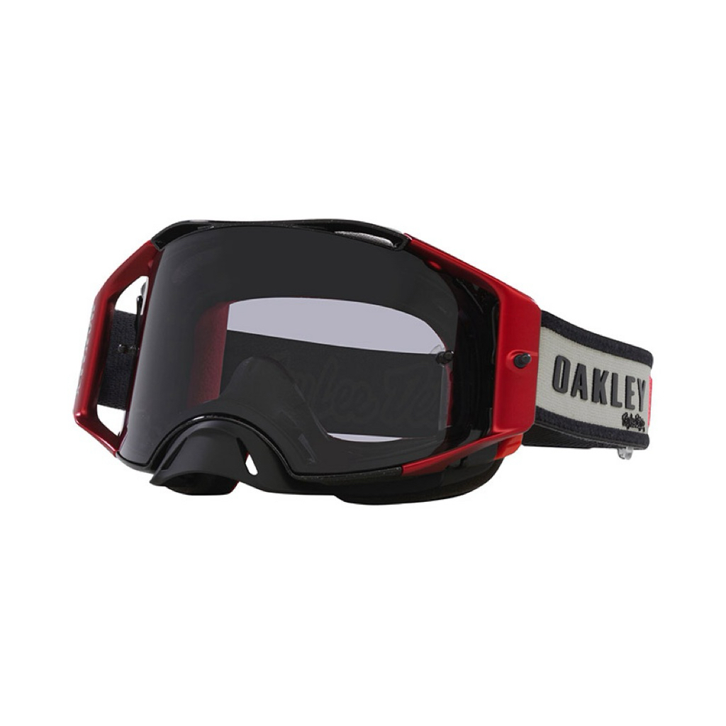 Goggle Oakley Airbrake MX TLD Grey Blocks Gray Kacamata Cross Trail Oakley Original