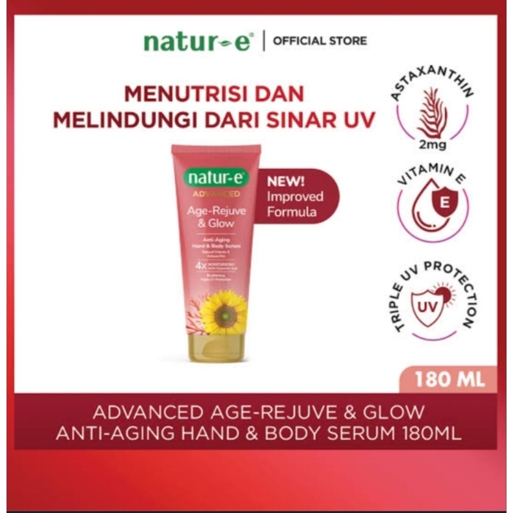 BODY SERUM NATUR - E ANTI - AGING & GLOW