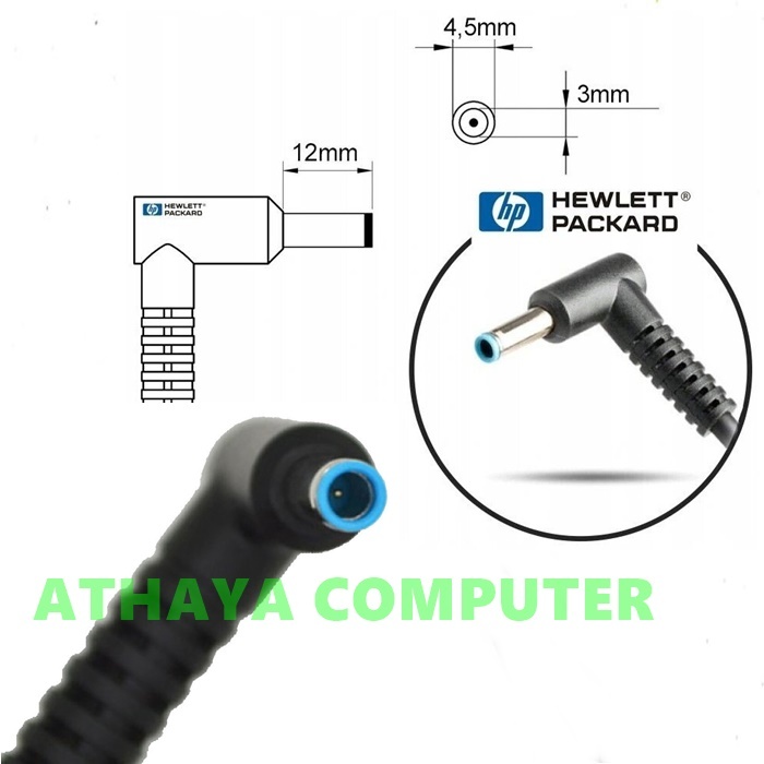 Charger Laptop Adaptor Hp 14-em0195AU AMD Athlon Silver 7120U