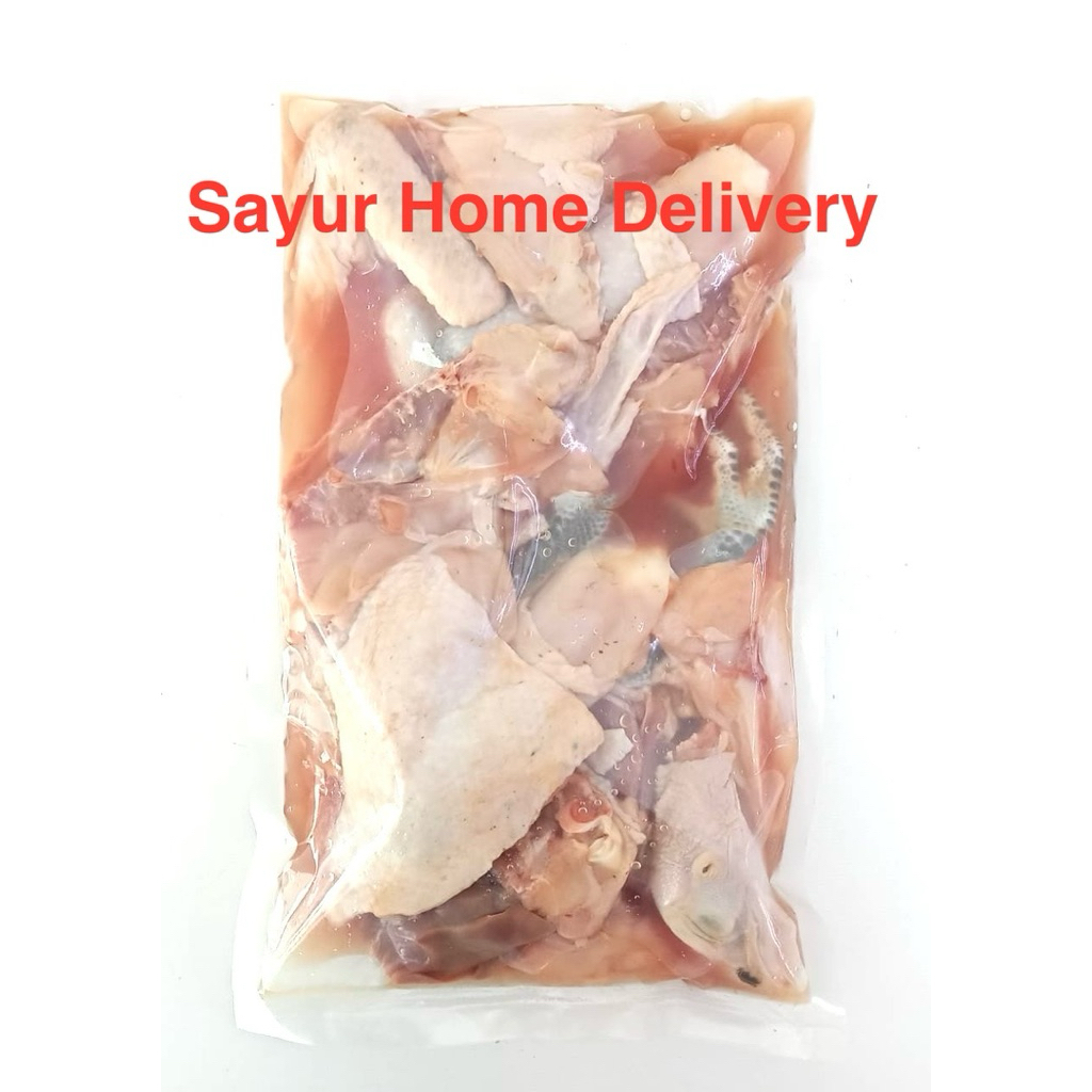 

SayurHD Ayam Kampung 1 Ekor Potong 12 Pcs 0.7KG (FROZEN)