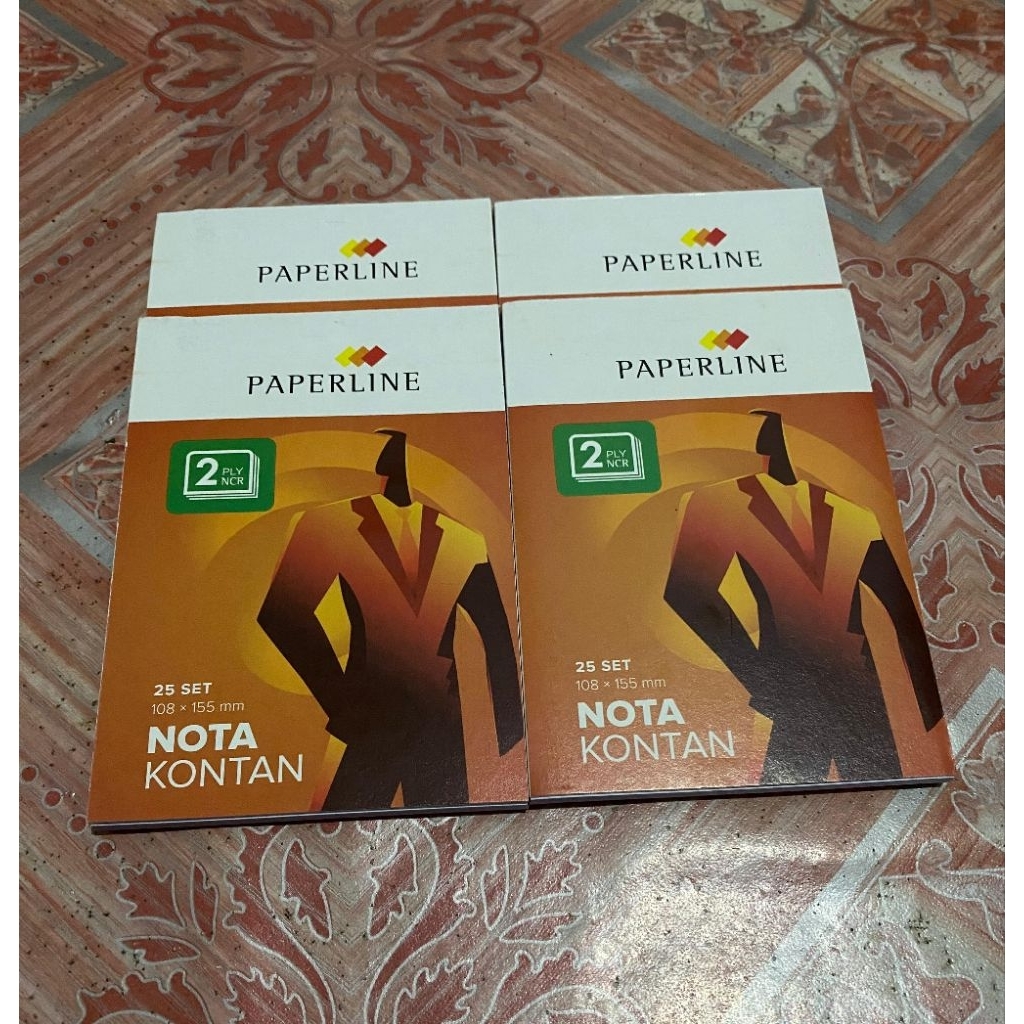 

Paperline Buku Nota Kontan Kecil 2 Ply NCR / Rangkap K2
