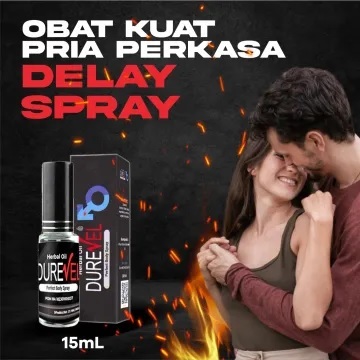DUREVEL SPRAY ASLI ORIGINAL BPOM - OBAT KUWAT PRIA DEWASA PENAMBAH STAMINA DAN VITALITAS PRIA / DURE