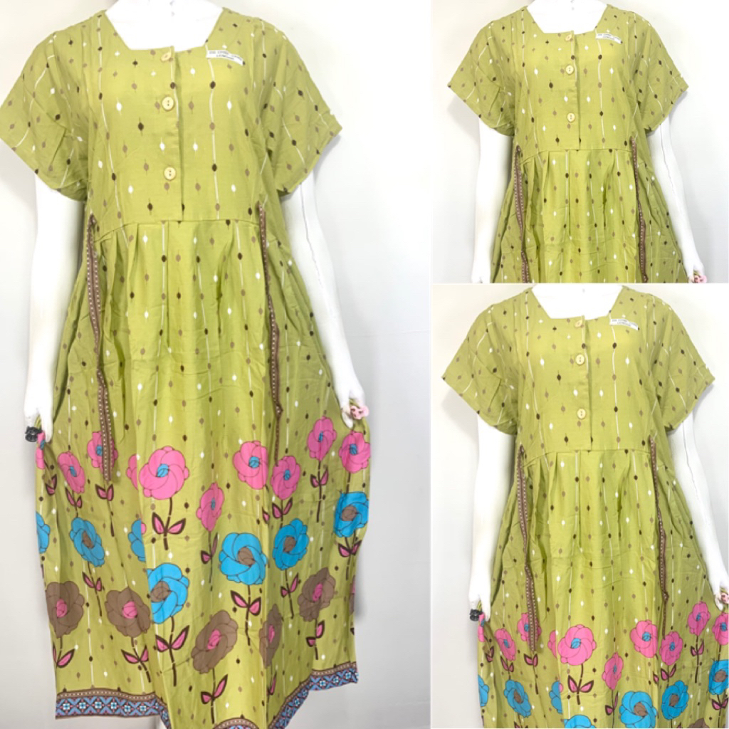 Sikobajutidur - HAP Daster Busui | Daster Batik Hap Chibi Lengan