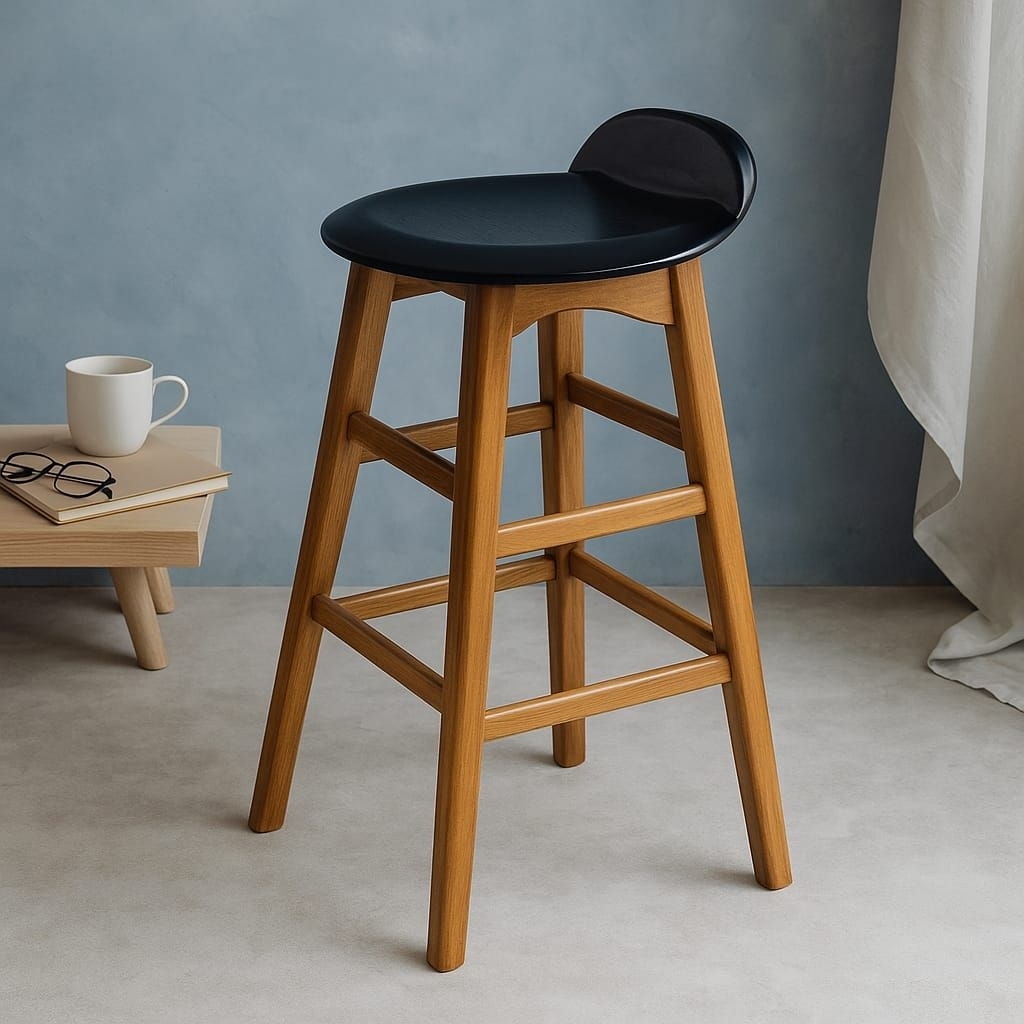 Kursi bar / Kursi bar minimalis / Kursi bar cafe / kursi bar kayu jati / kursi bar cafe kayu jati