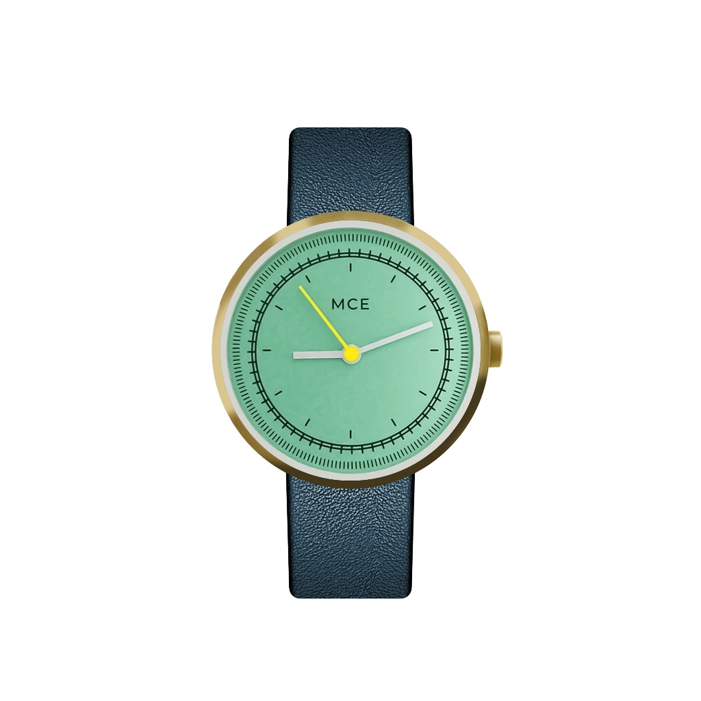 MCE Jam Tangan Wanita Guinevere (Gold Navy )