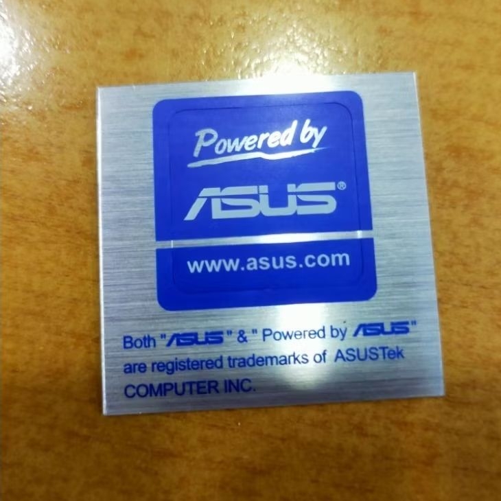 

Stiker/Label asli Original dari Powered by ASUS 945G/ICH7