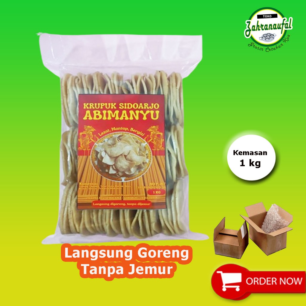 

Kerupuk Udang Mentah Istimewa Sidoarjo Tanpa Jemur 1kg