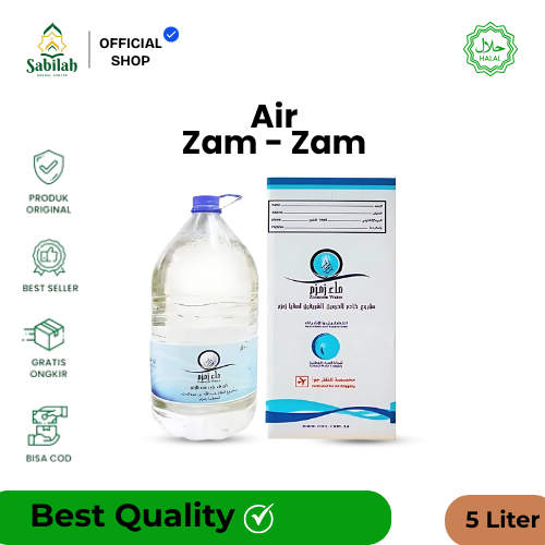 

Air Zam Zam 5 Liter | Air Suci untuk Doa & Ibadah