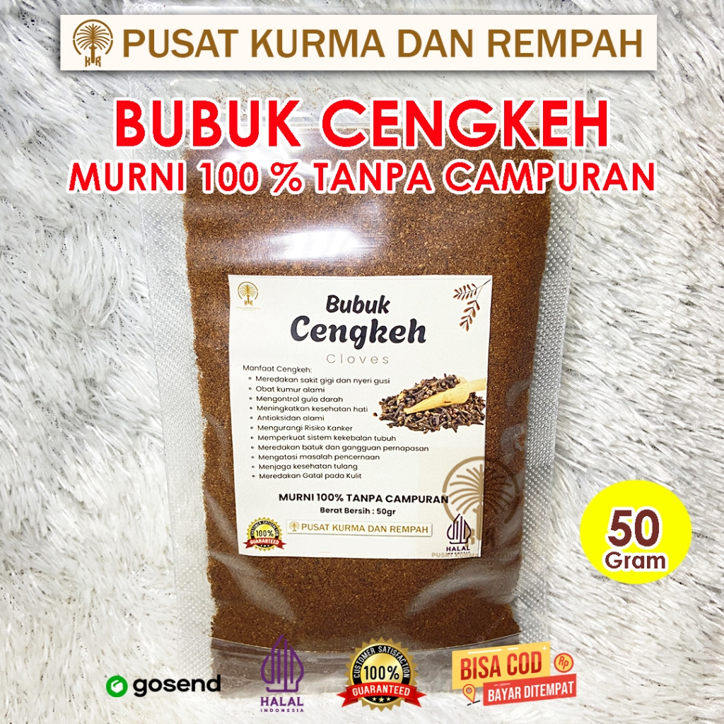 

Bubuk Cengkeh Premium 50gr – Murni Tanpa Campuran