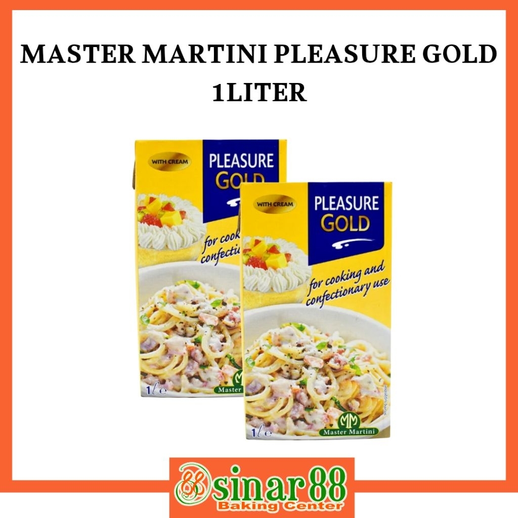 

MASTER MARTINI PLEASURE GOLD CREAM 1LITER
