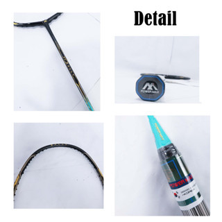 Raket Badmintoon Powermax YT Rally Original Bonus Senar