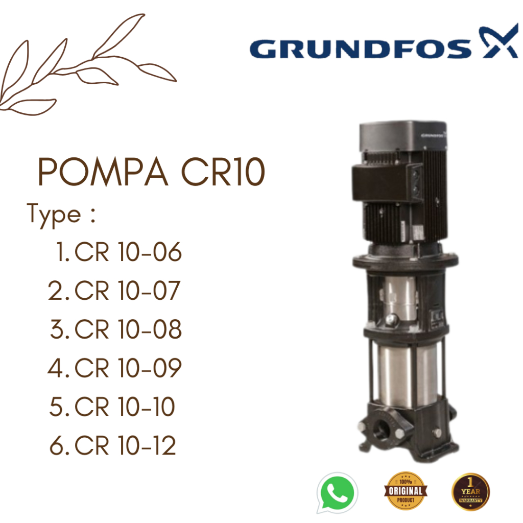 POMPA GRUNDFOS CR 10-06