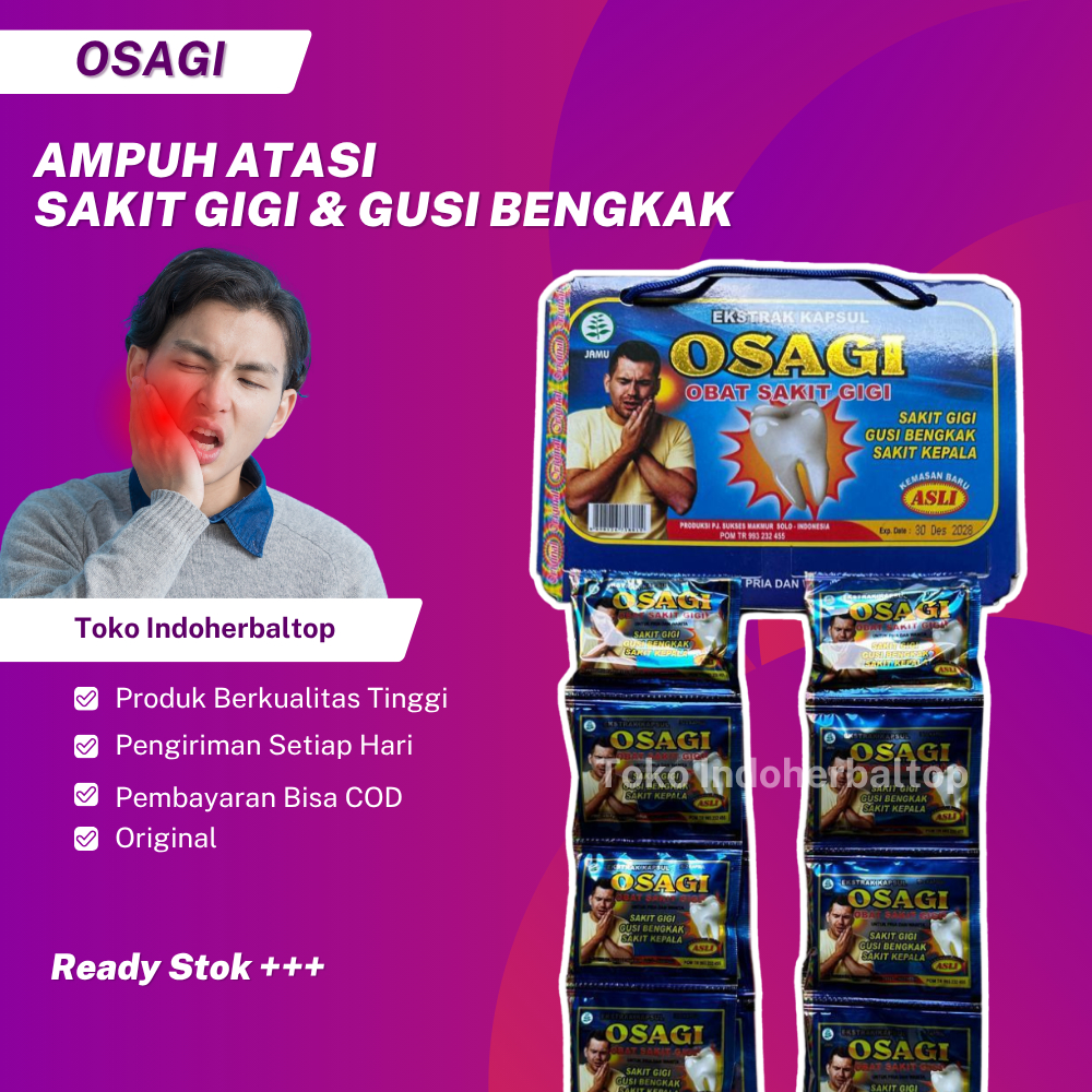 

Osagi Kapsul 1 Renceng [ Biru ]