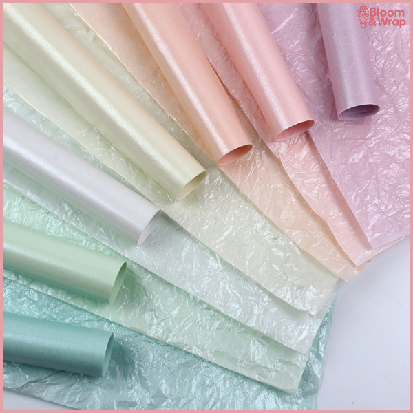 

PACK 20 Flower Wrapping Korean Pearl Pear Paper Kertas Buket Sydney KB6255