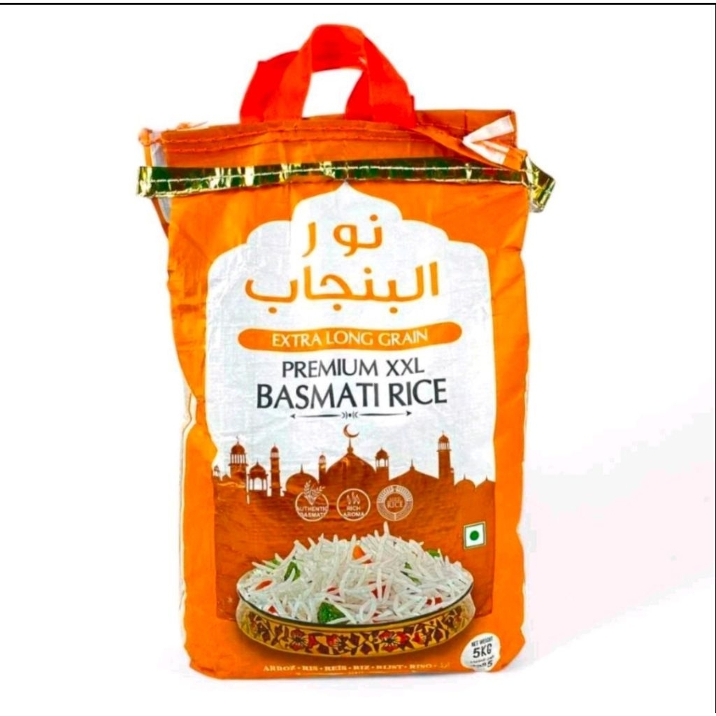 

Beras Basmati NUR PUNJAB 5Kg Basmati India Original
