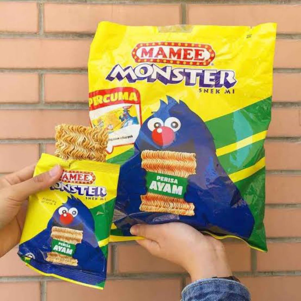 

mamee monster isi 8pcs snek mie