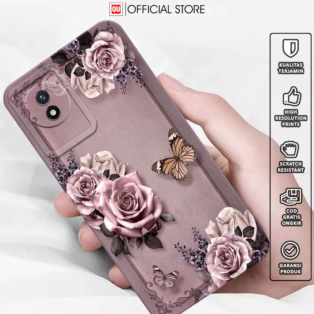 [ AM08 ]  Premium Case For VIVO Y02 Y02A Y02T - Casing Hp VIVO Y02 Y02A Y02T - Softcase Hp VIVO Y02 
