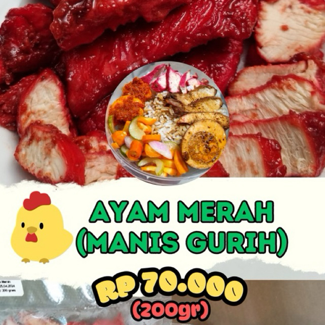 

Ayam Merah Angkak (Manis Asin) Frozen