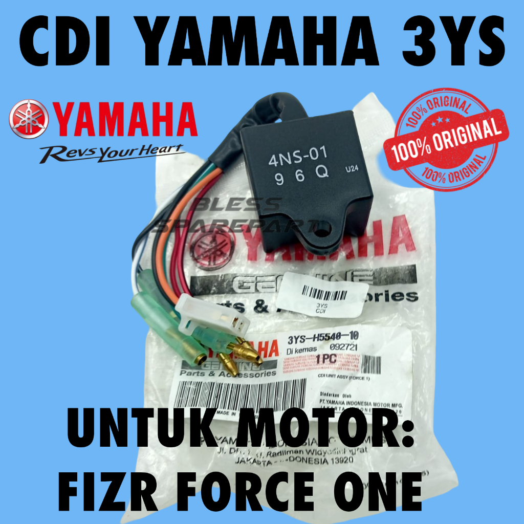 ORIGINAL ASLI CDI 3YS YAMAHA ASLI FIZR khususnya model FIZR Force One BERKUALITAS ASLI 100% ORIGINAL