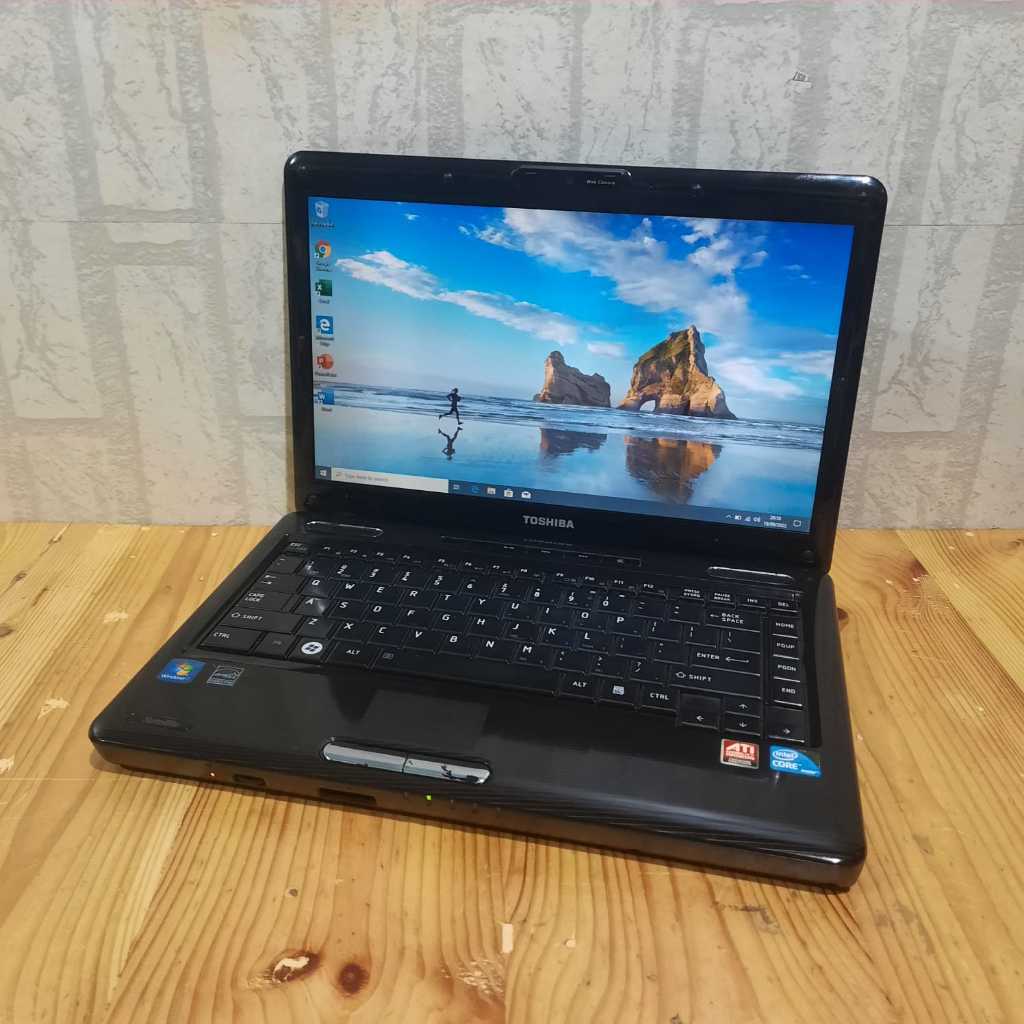 LAPTOP SECOND,Laptop Toshiba Saltelite L510, Core i3, Ram 4/320Gb, Black