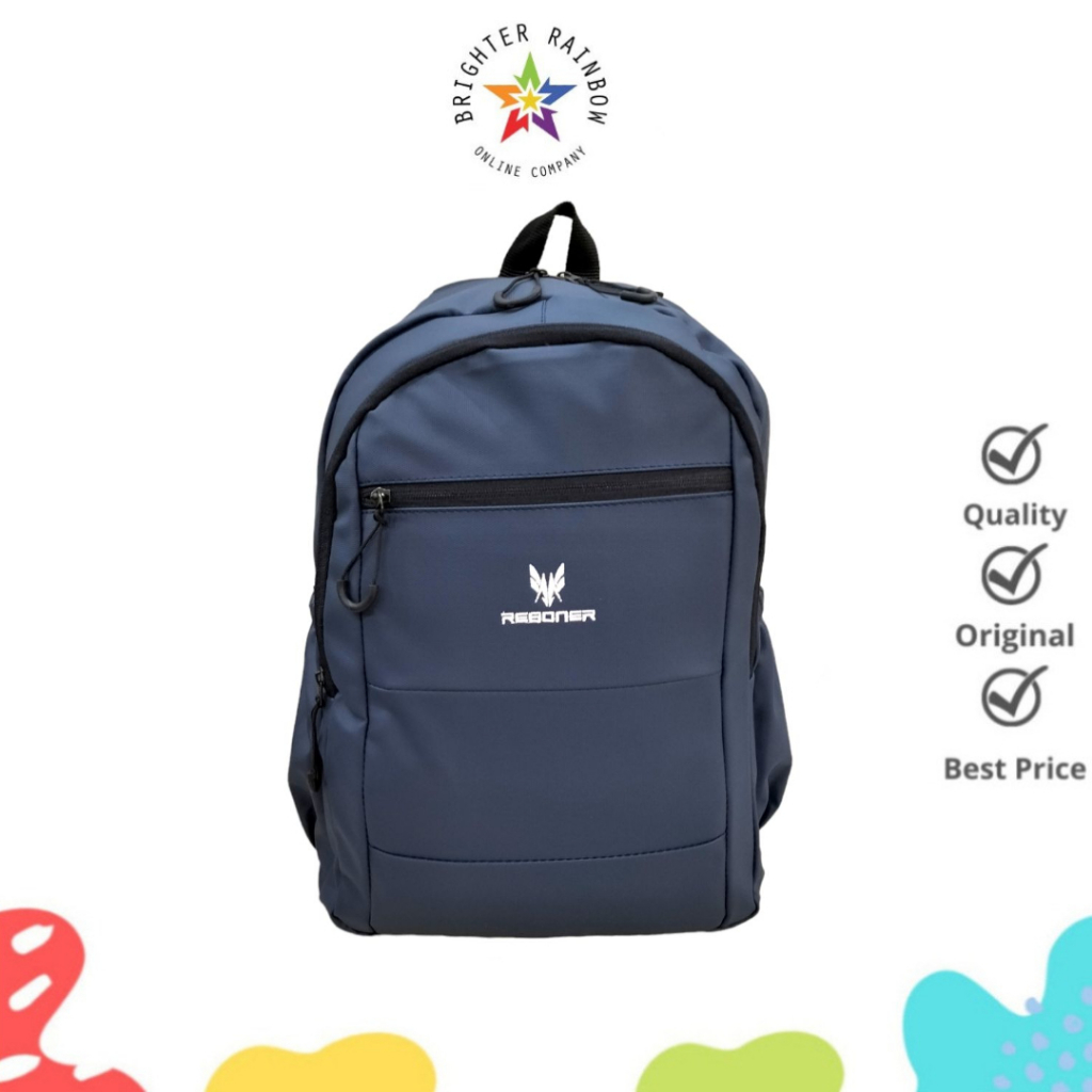 TAS REBONER 4909 RANSEL ANAK SEKOLAH DI LENGKAPI TEMPAT LAPTOP