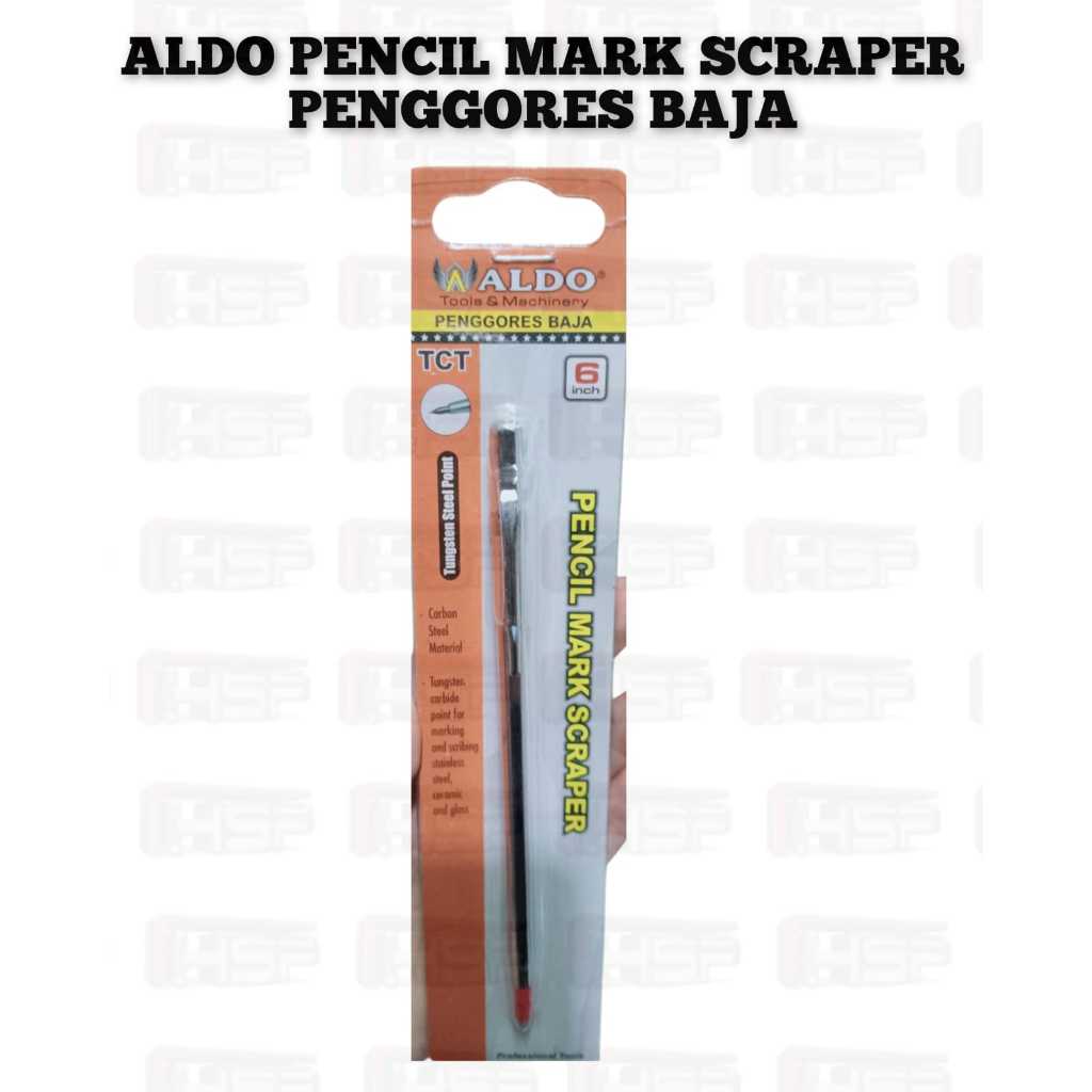 

ALDO PENCIL MARK SCRAPTER PENGGORES BAJA / PENSIL BAJA
