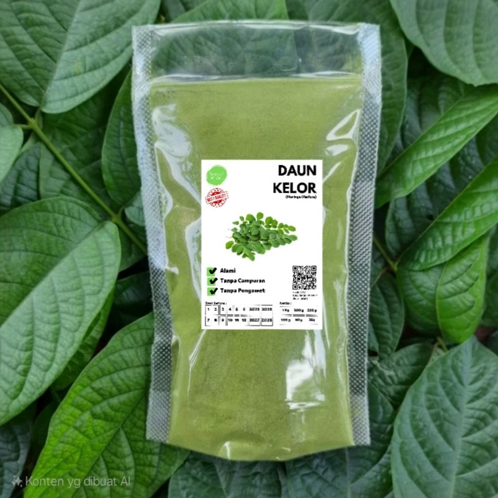 

PROMO Daun Kelor Bubuk 100gram Serbuk Moringa Murah