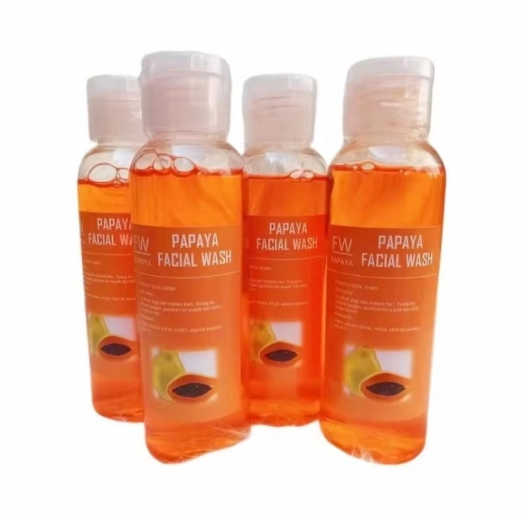 Papaya Facial Wash Kental || Sabun Papaya || Face Wash Papaya 30ml