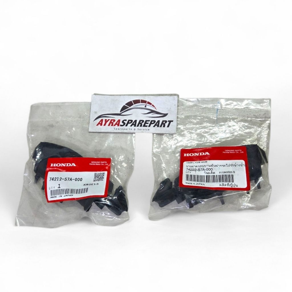 Karet engsel / pinggiran kaca depan mobil Honda Stream 2002 - 2006