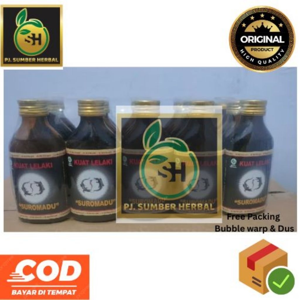 Jamu Herbal Kuat SuroeMadu 1 slop Isi @15Botol