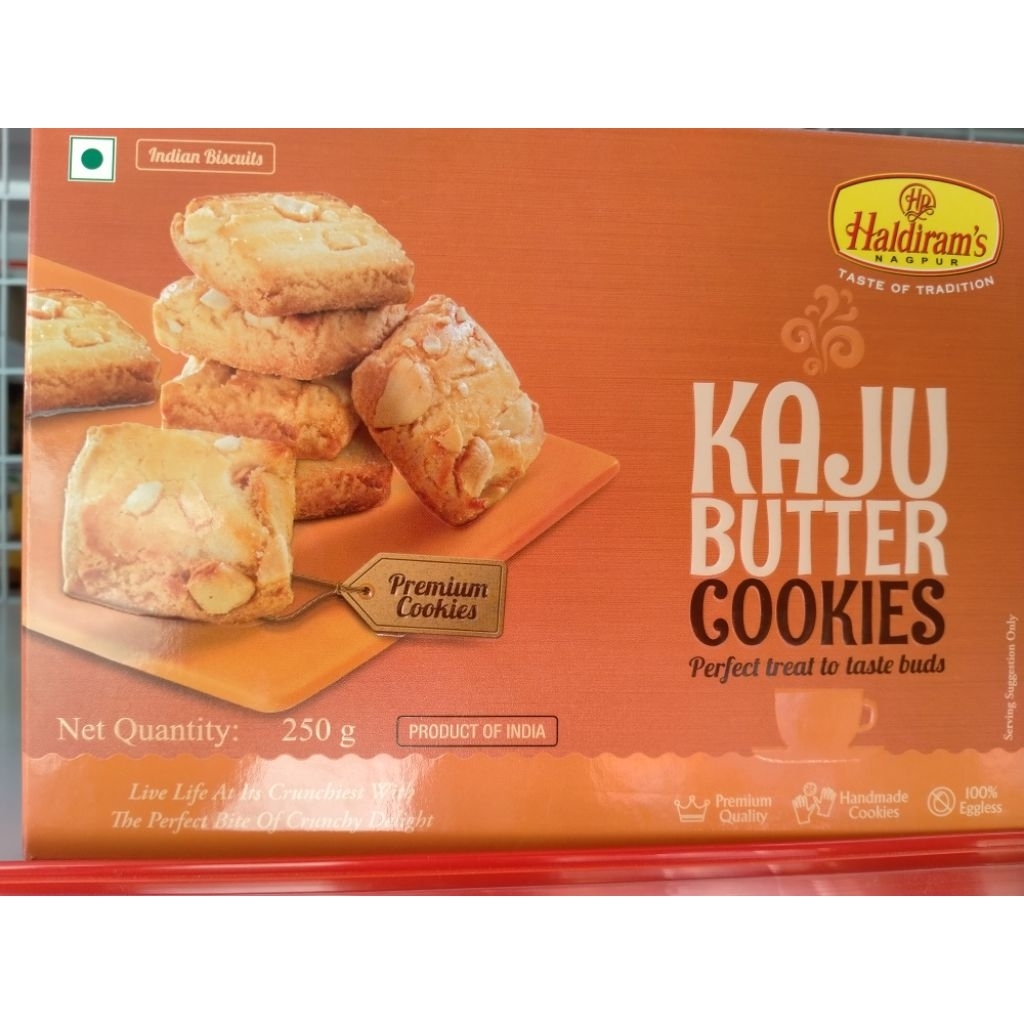 

Haldiram Kaju butter cookies @250gr