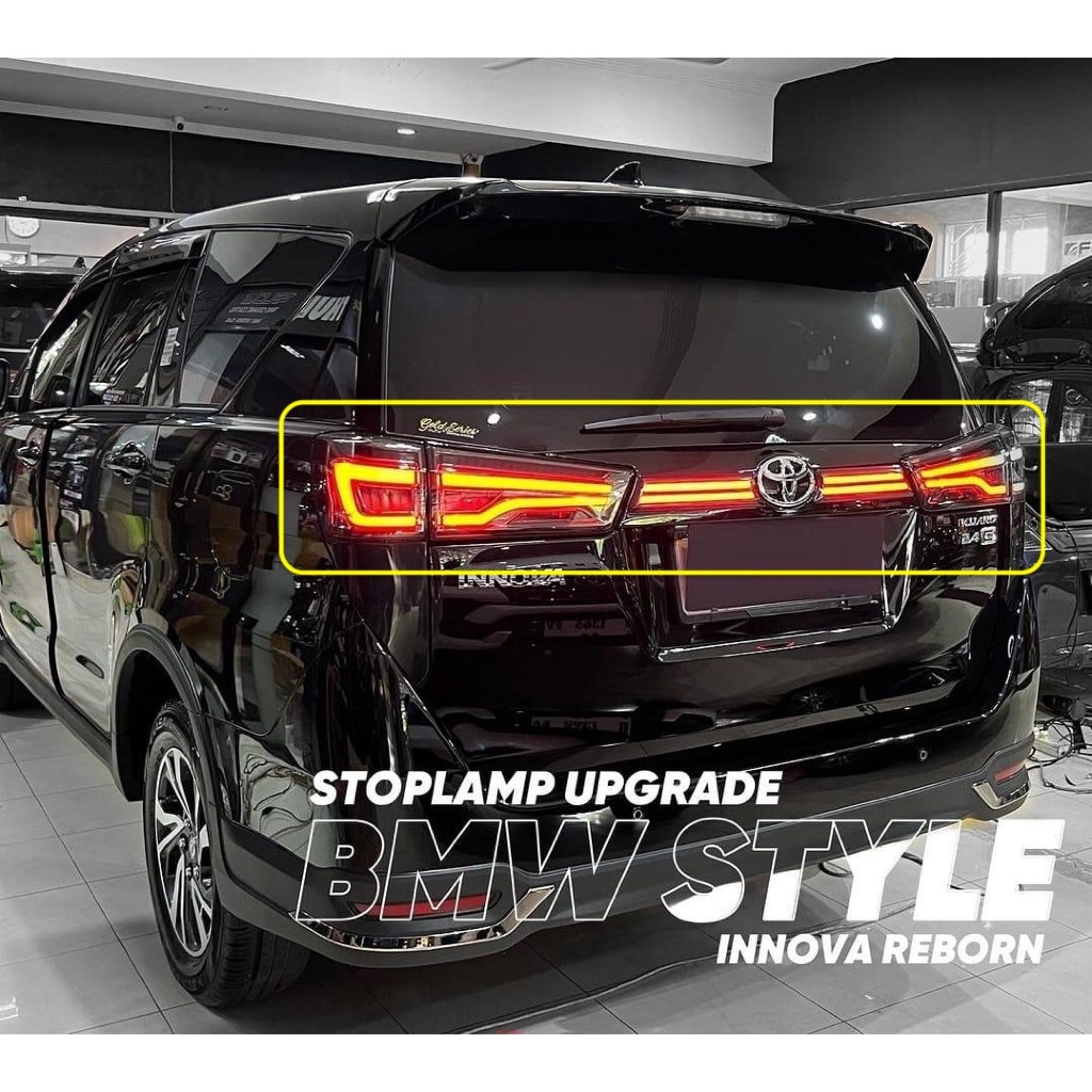 Stop Lamp Rem Innova Reborn 2016 UP Trunk Lid LED Sequential BMW Style