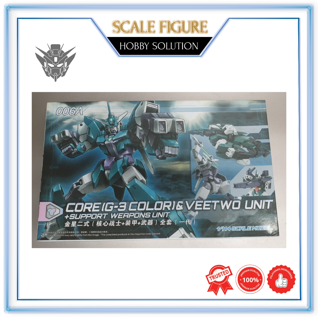 HG 1/144 CORE (G-3 COLOR) & VEETWO UNIT 006A DABAN